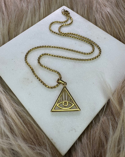 Triangle Necklace