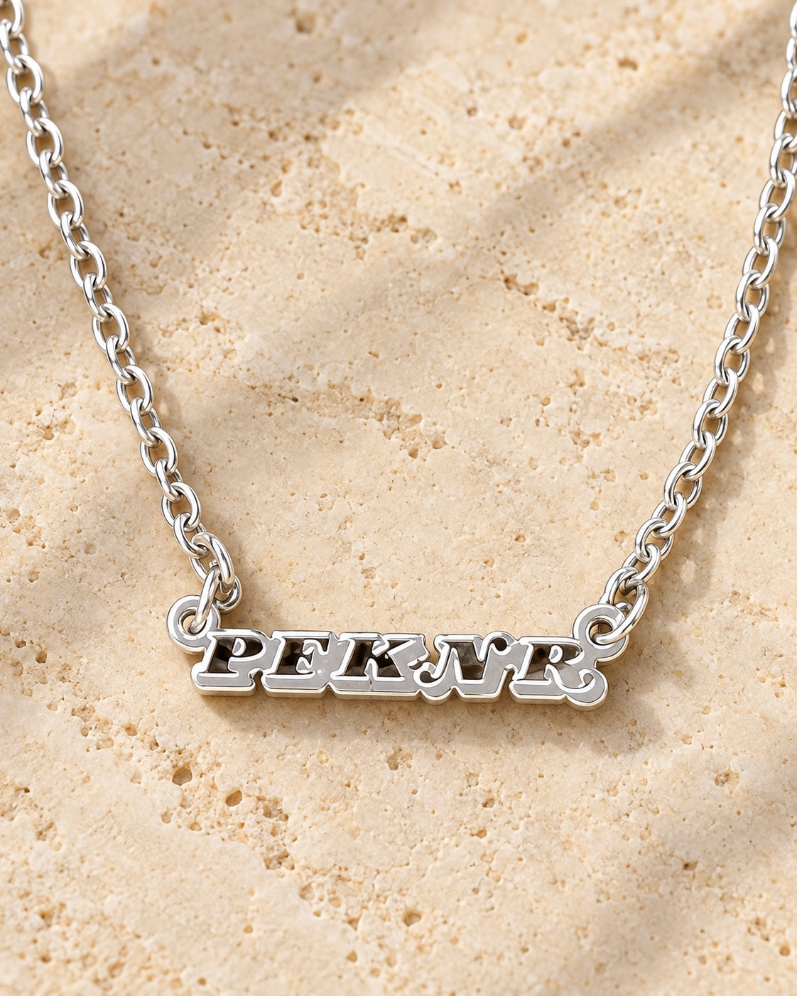 Boricua Letter Necklace – Stainless Steel