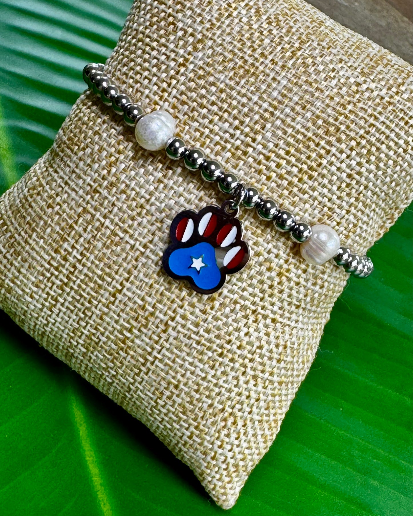 Dog Paw Puerto Rico Bracelet