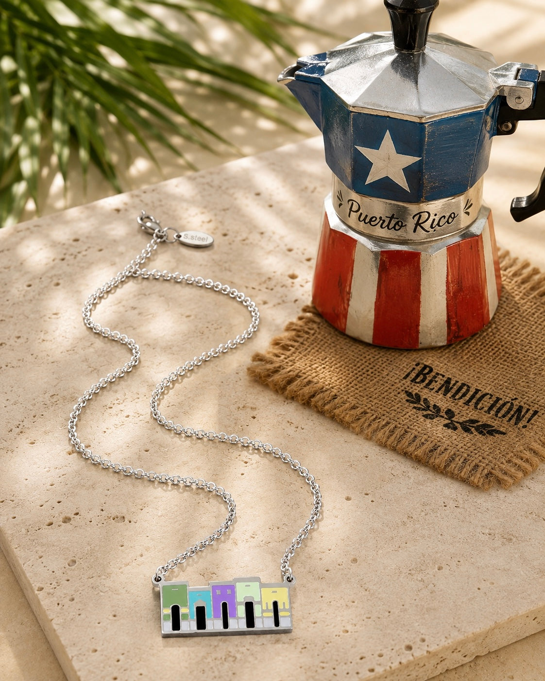 San Juan Casitas Necklace – 16” Stainless Steel Chain