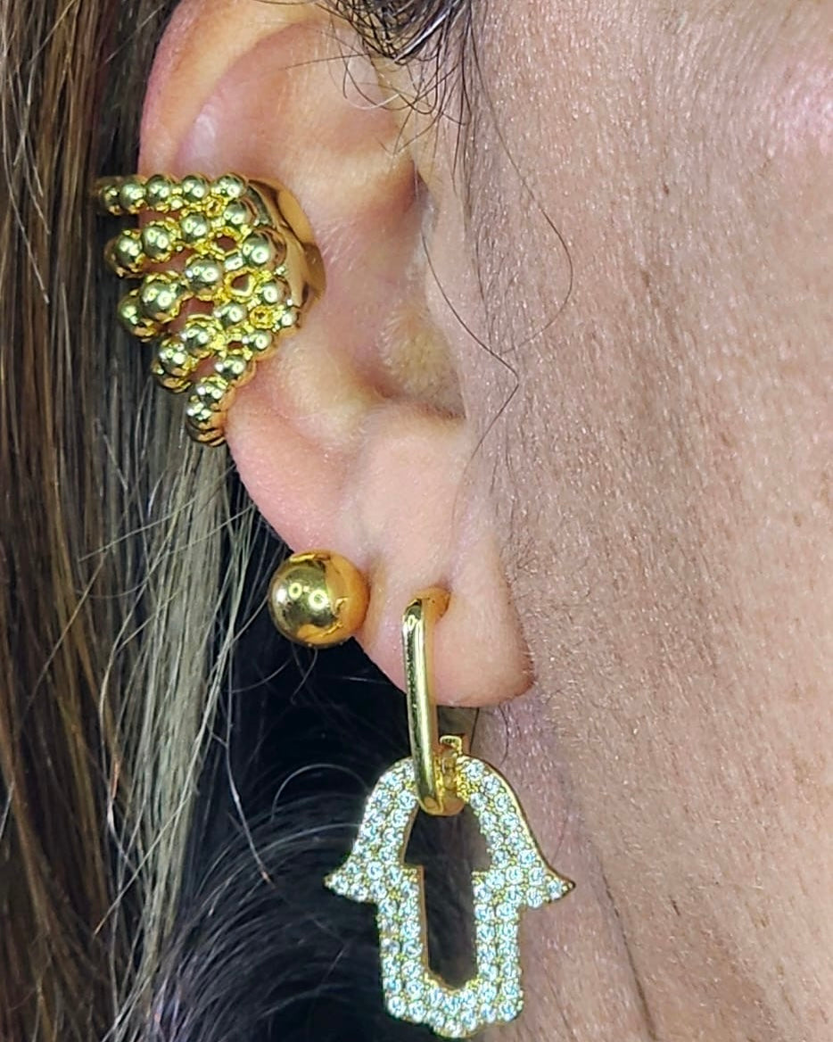 Big Earcuff Gold Color