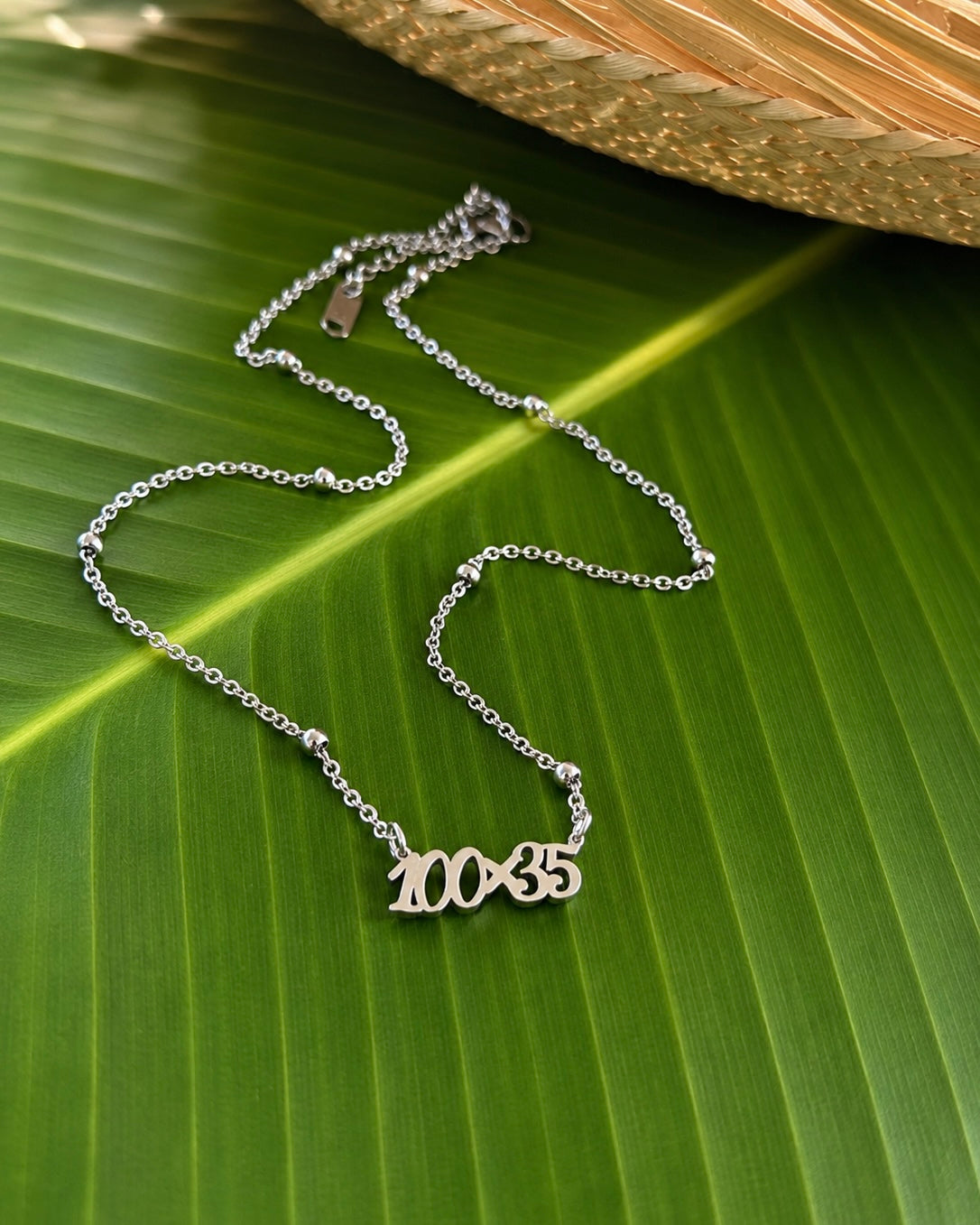 100x35 Necklace – Stainless Steel
