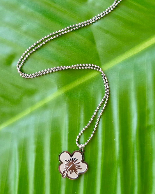 Flor Maga Stainless Steel Necklace