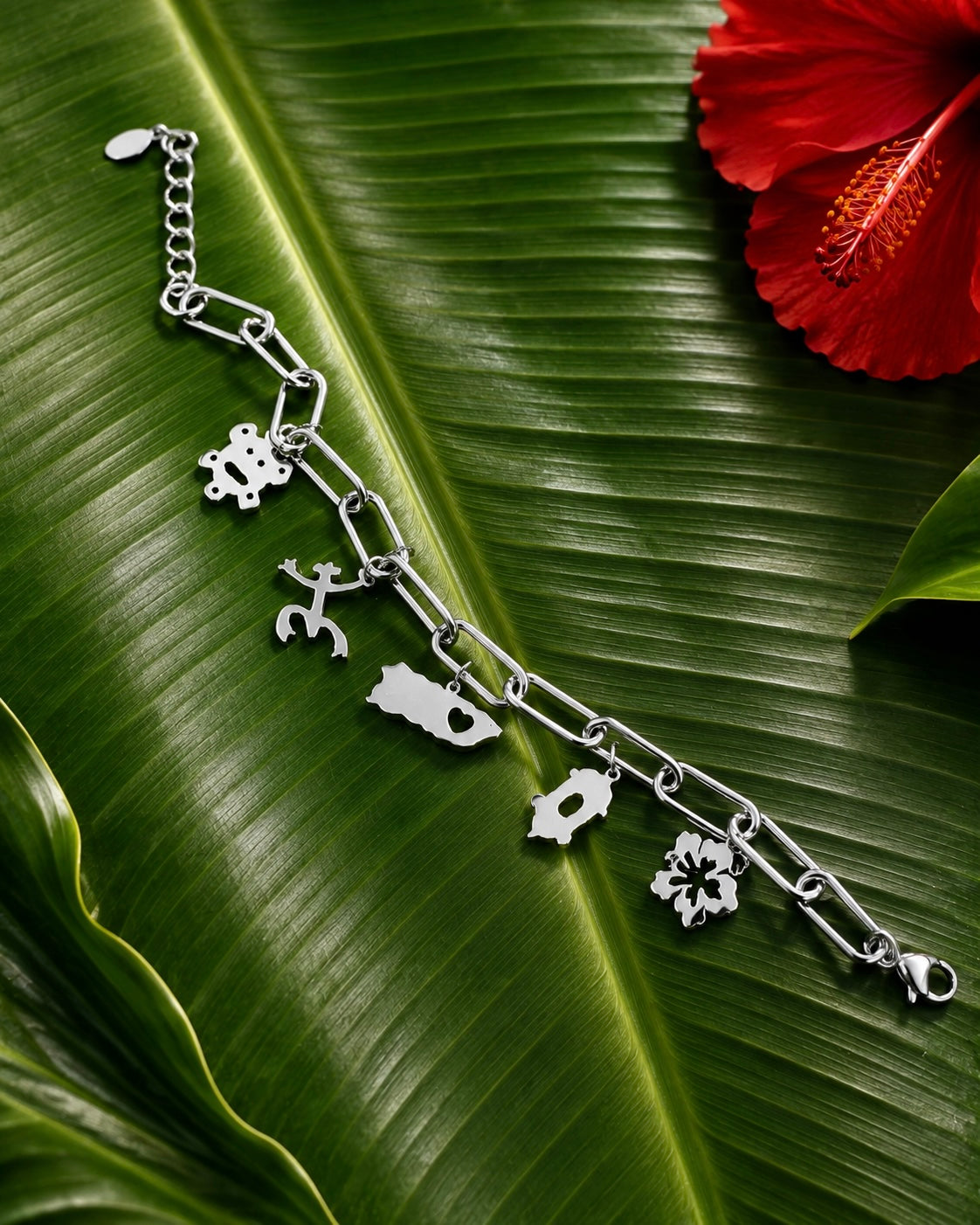 Puerto Rico 🇵🇷 Charm Bracelet