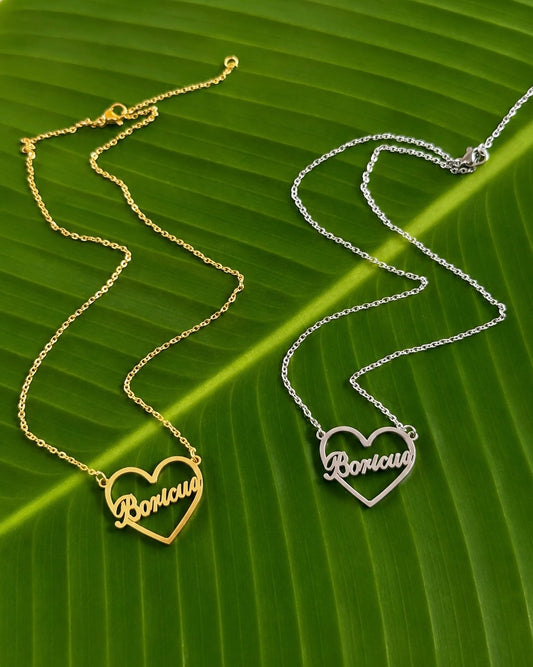 Boricua Necklace- Stainless Steel