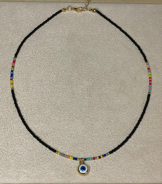 Black Evil Eye 🧿 Necklace