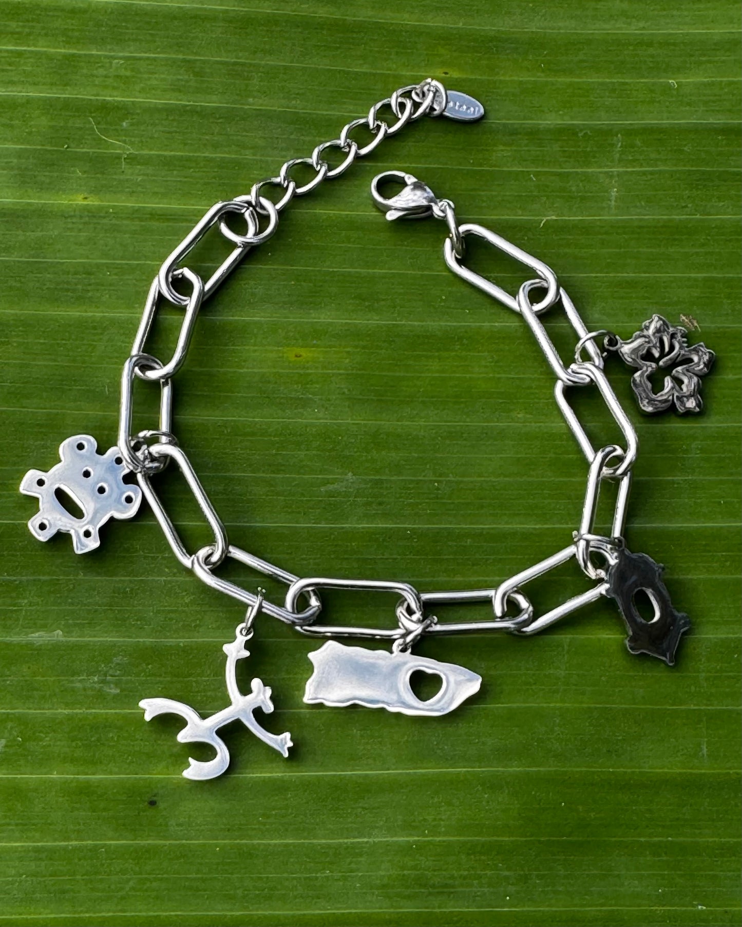 Puerto Rico Charm Bracelet