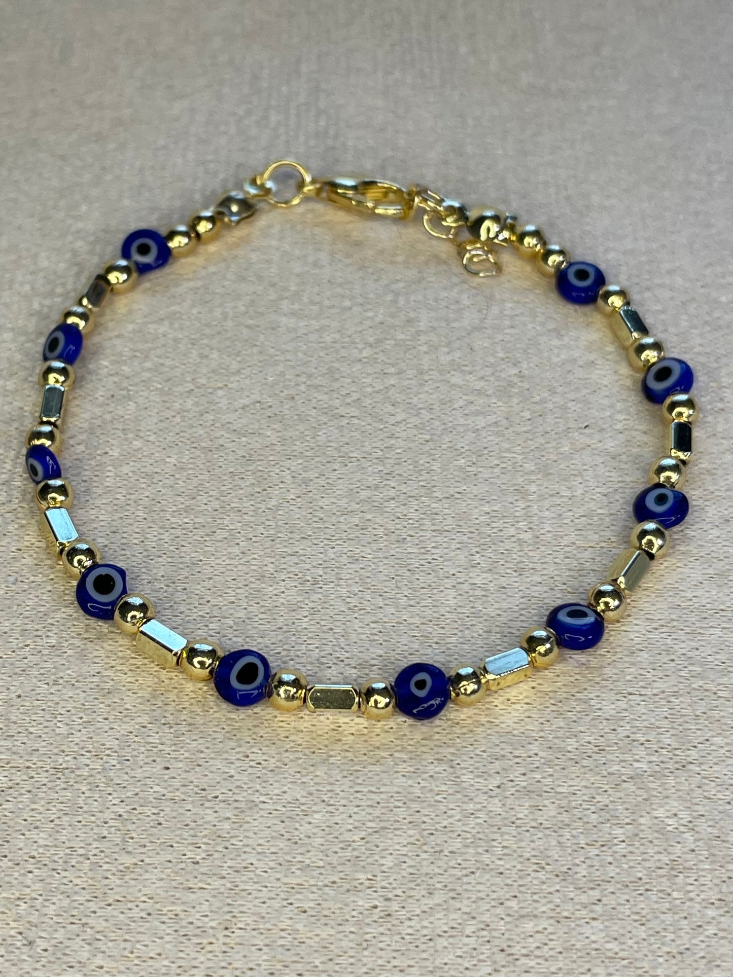 Blue Evil Eye Bracelet