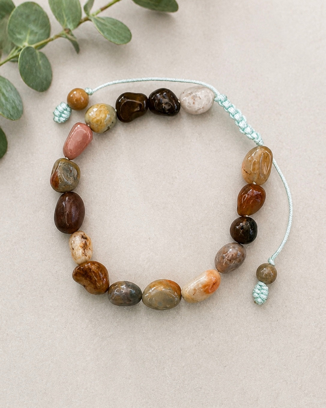 Fancy Jasper Adjustable Bracelet – Grounding • Balance • Tranquility