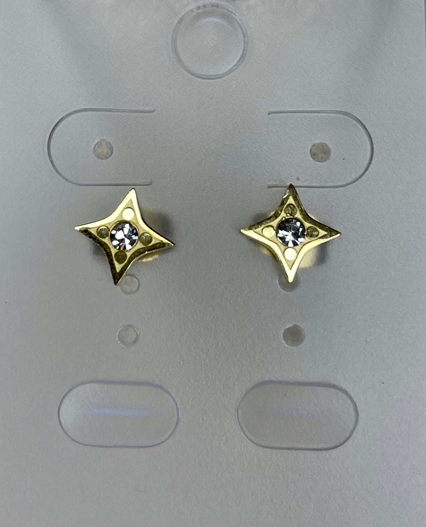 Gold Star & Pearl Set