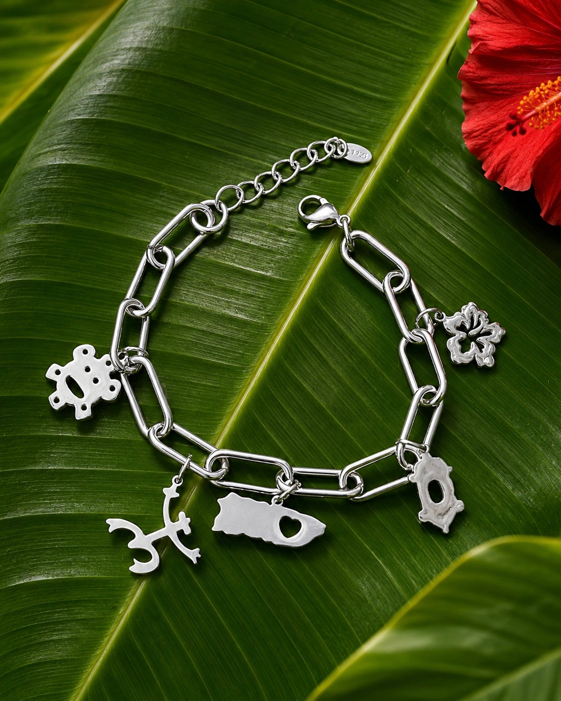 Puerto Rico 🇵🇷 Charm Bracelet