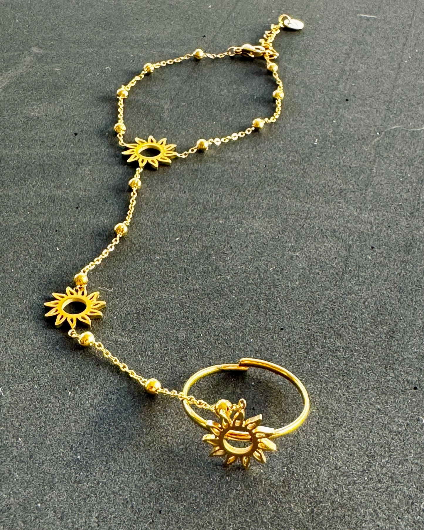 Stainless Steel Ring Bracelet