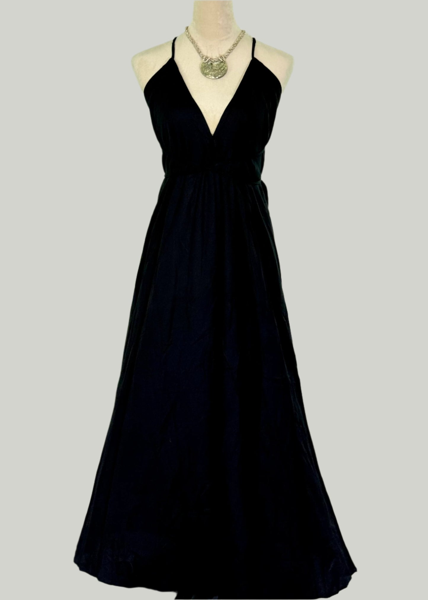 Infinity Black Maxi Dress