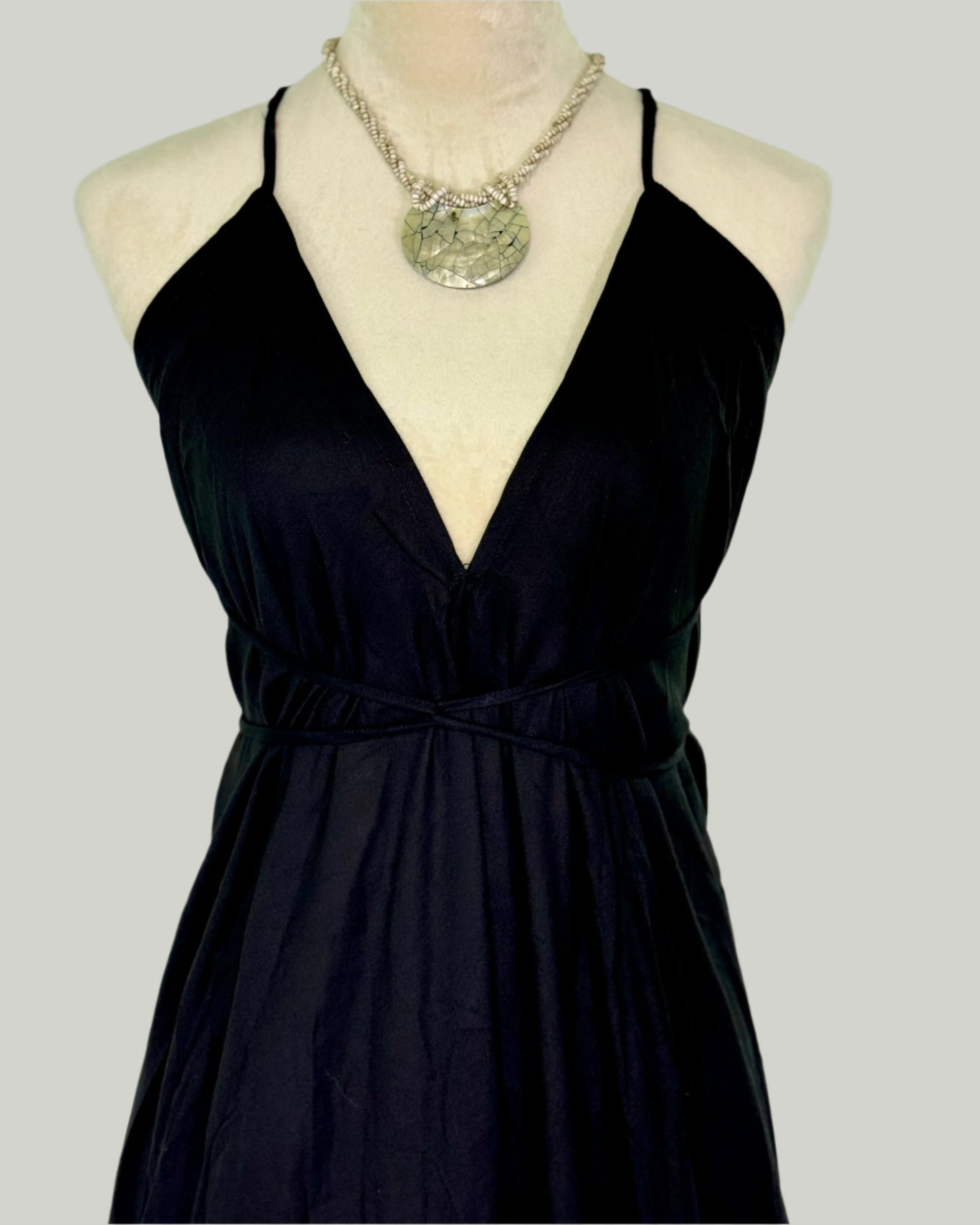 Infinity Black Maxi Dress