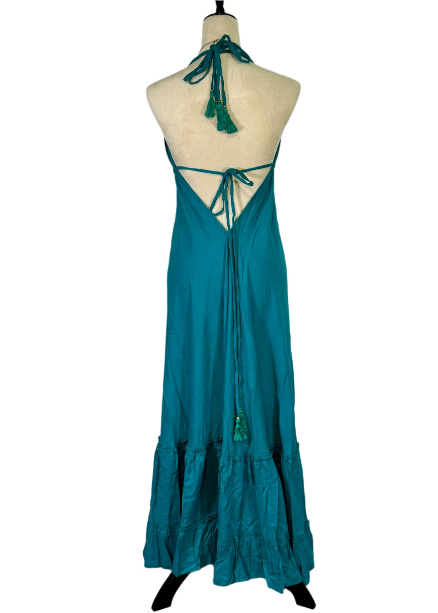 Bohemian Long Dress- Teal