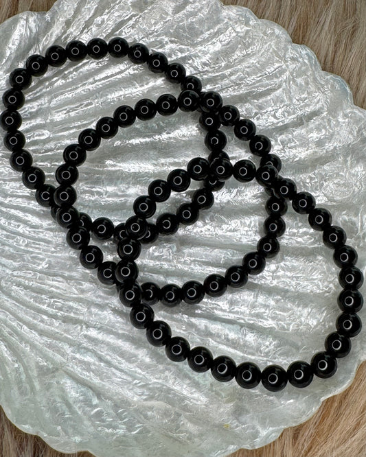 Onyx 6mm Sphere Bracelet