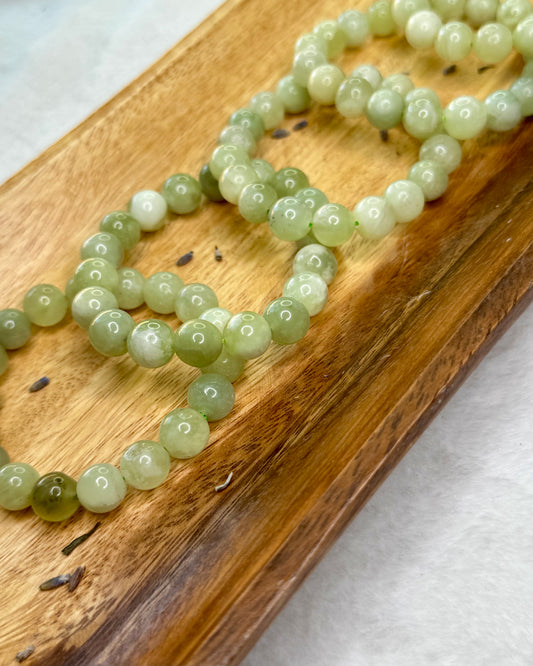 10mm Aventurine crystal bracelet symbolizing luck, healing, and emotional harmony