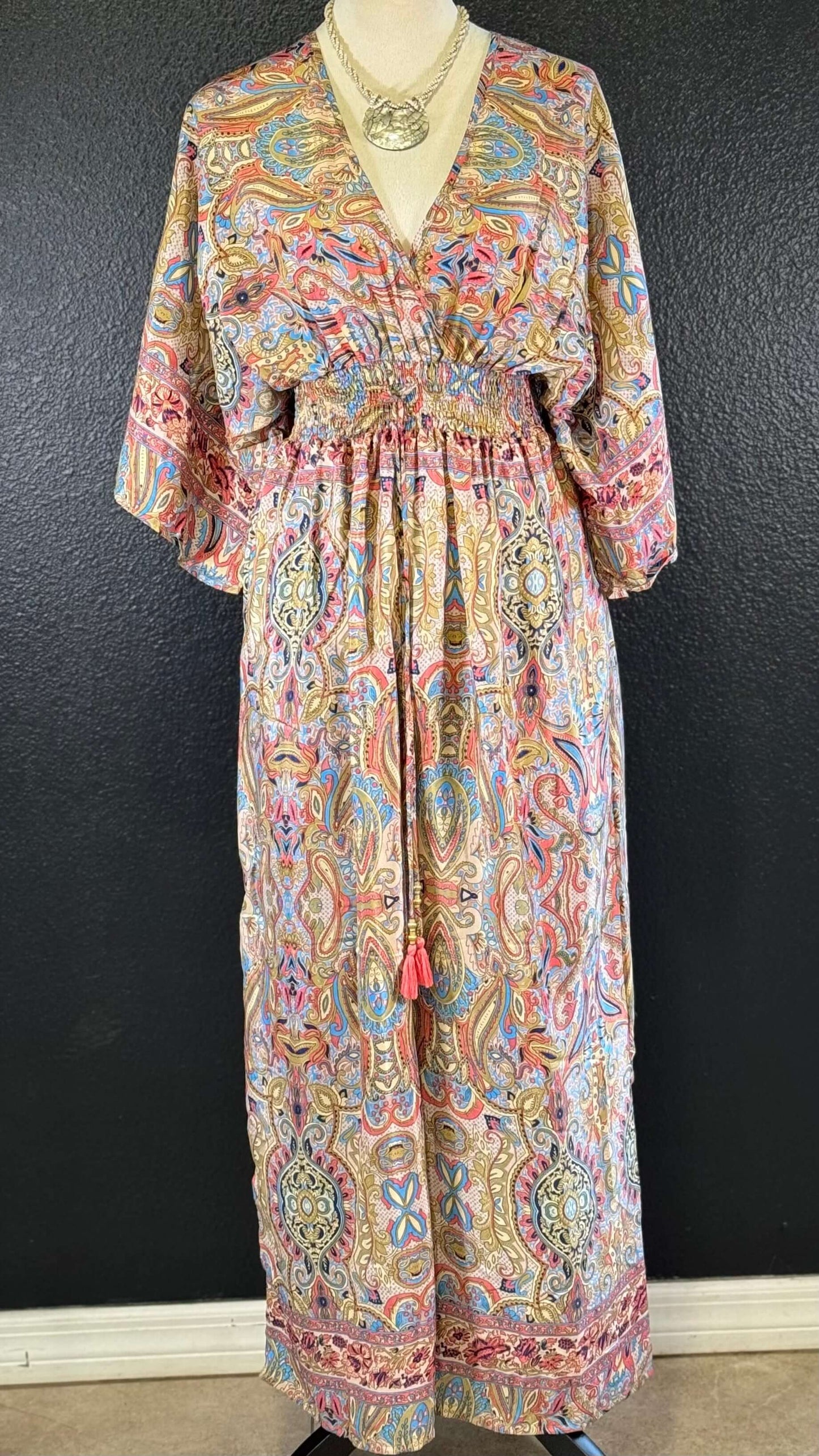 Paisley Jumpsuit- Rose