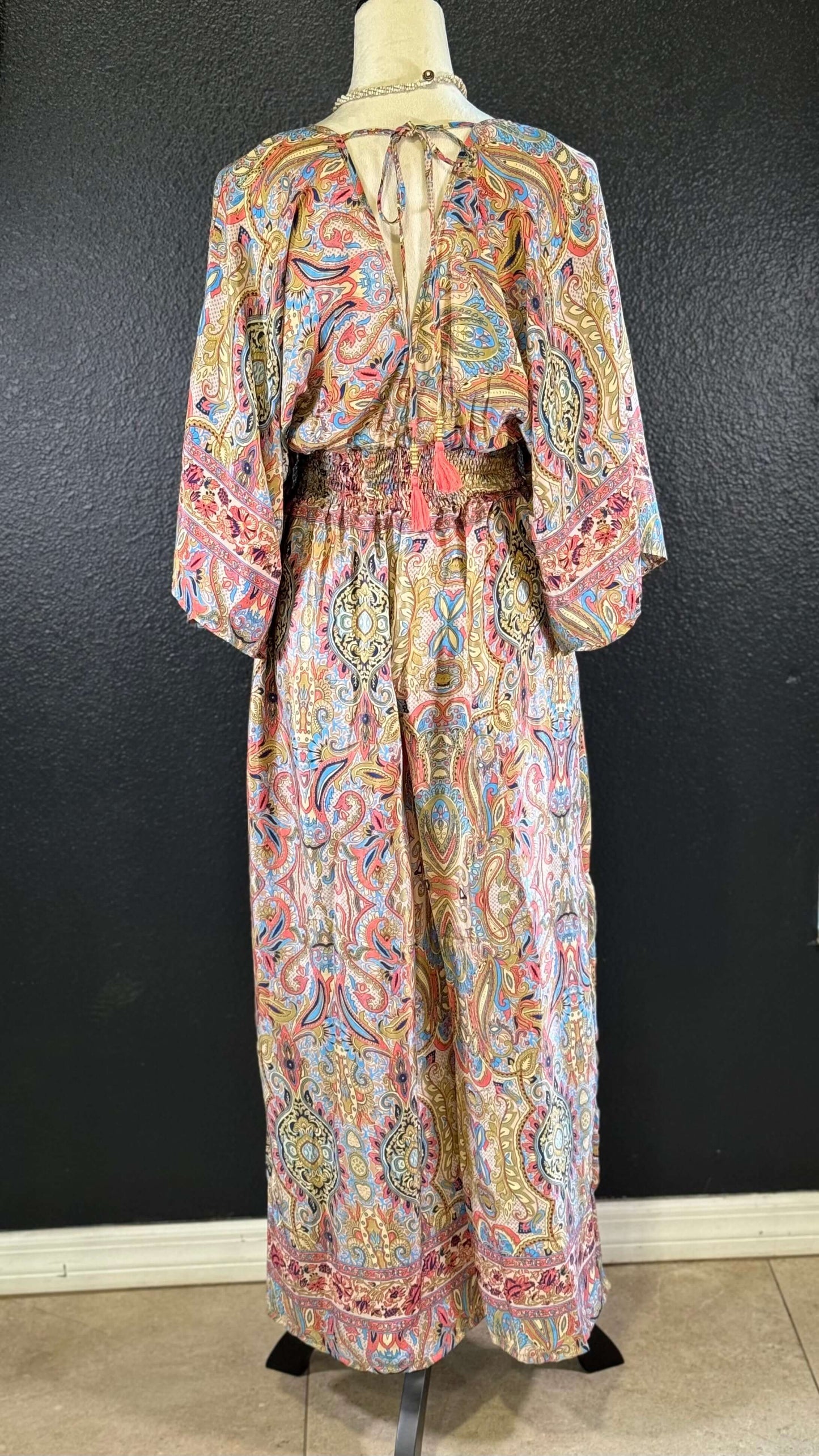 Paisley Jumpsuit- Rose