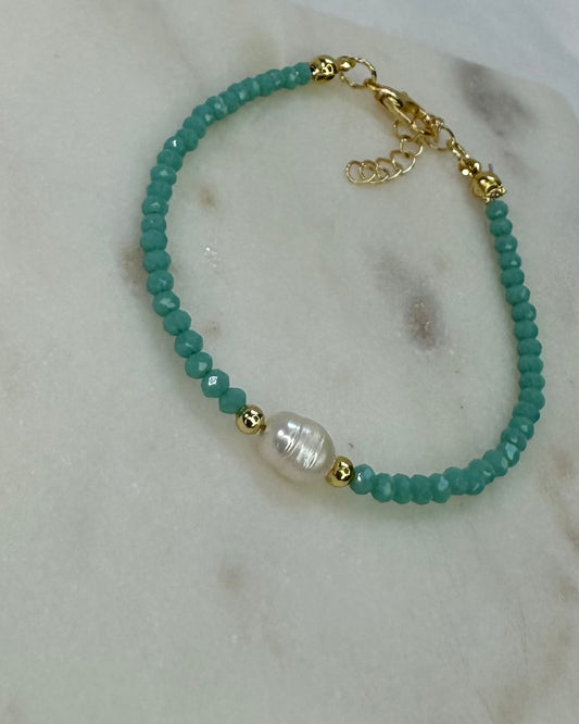 Turquoise Swarovski Bracelet