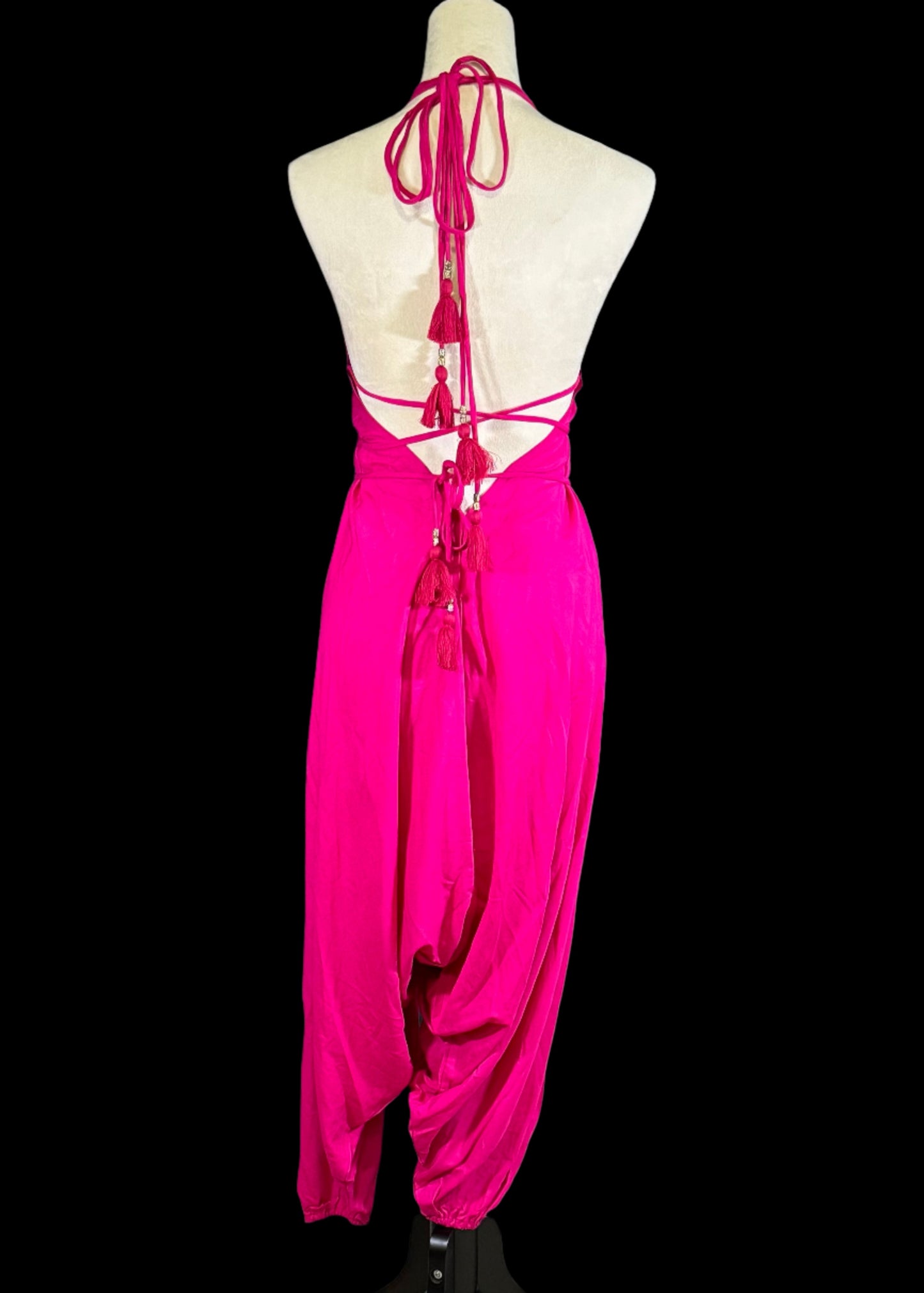 Harem Jumpsuit Magenta